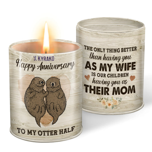 KYRAKO Anniversary Gift Candle Gift Wedding Anniversary Couples Anniversary Gift Husband Gift Wife Gift