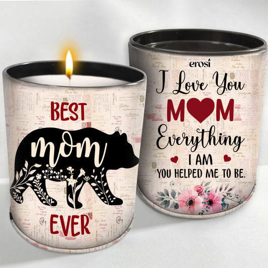 EROSI Aromatherapy Candles for Home Scented,Long Lasting Jar Soy Candles for Relaxation, 9oz 50Hour Burn Time, Funny Birthday Gifts for Mom, Birthday , Lavender