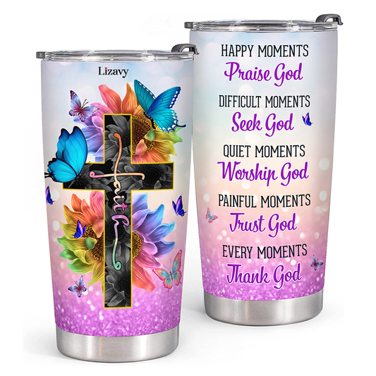 LIZAVY Christian Gifts For Women - Friend Birthday Gifts For Women - Religious Gifts For Women - Spiritual Gifts For Women Birthday Unique - Women Gifts For Birthday - Inspirational Gifts - 20 Oz Tumbler