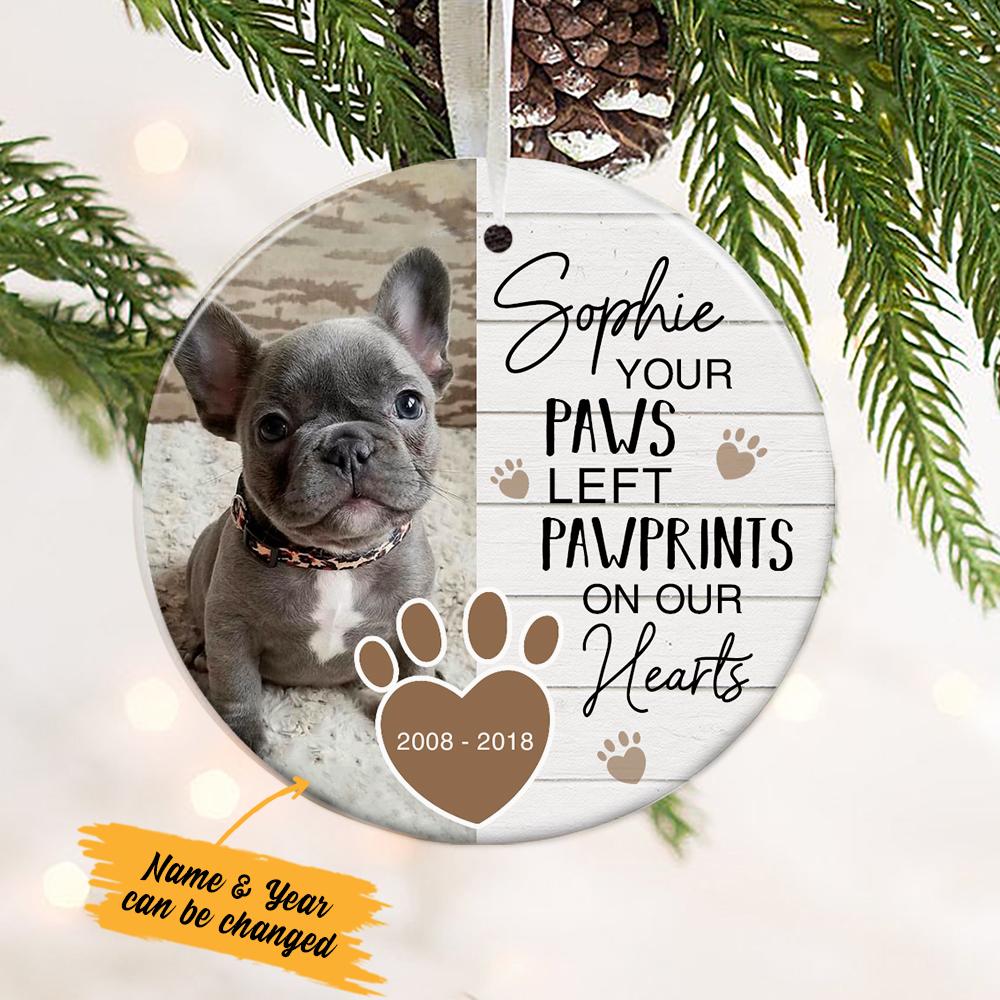 Personalized Pet Dog Cat Memorial  Ornament SB513 81O34