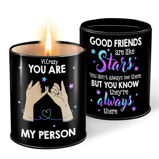 ViCrazy Bestie Definition Candle Best Friend Birthday Gift Funny Candles Gifts for BFF, Work Bestie